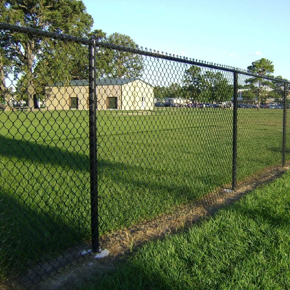 Eslabón de cadena recubierto de PVC Fence cerco de malla ciclón Kk de malla de alambre de 6 pies