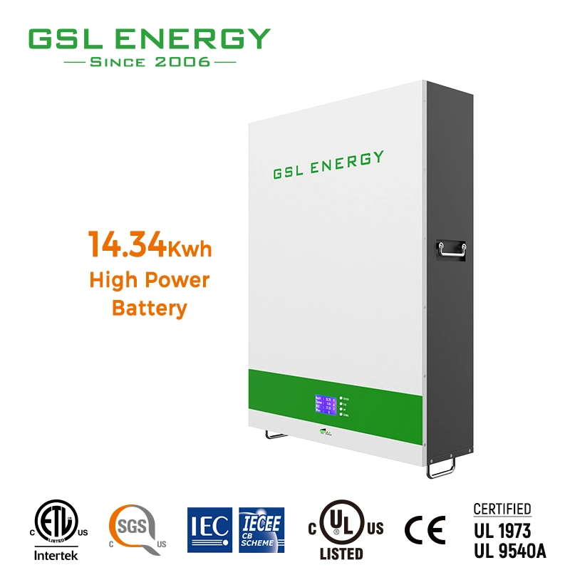 More Than 6000 Cycles 14.34kw 15kw 48V 280ah Lithium Battery Solar System Powerwall LiFePO4 Battery for Electronic Storage Bank