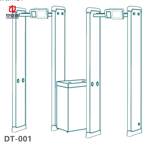 High quality/High cost performance  Divesting Tables for Walk Through Metal Detector Door Article Distribution Cabinet for Airport Hotel Station