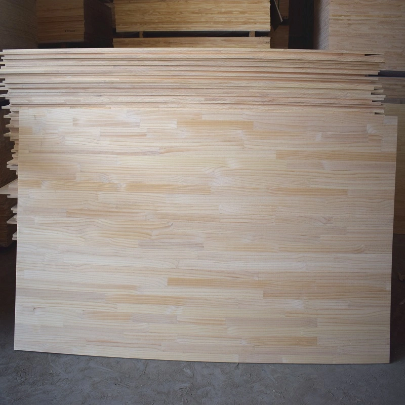 Fábrica de Pinhauwnia / Poplar / Oak / Cedar Finger Joint Wood Edge Painel colado