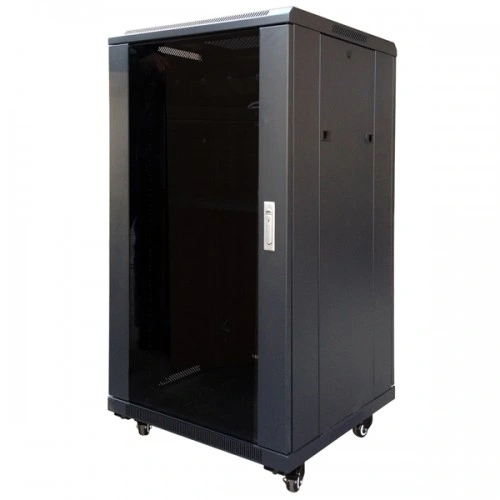 Armário de rack para servidor de rede 600 * 800 mm 32u com porta perfurada SPCC