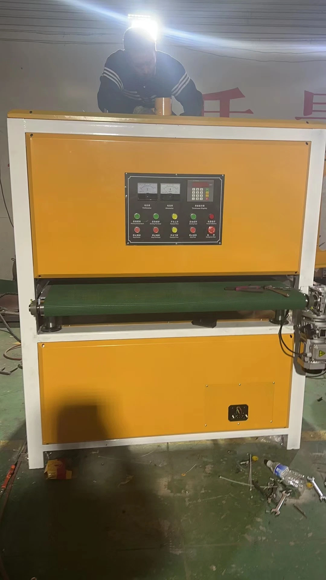 800mm 1000mm 1300mm Working Width Wide Abrasive Laser Cutting Deburring Machine Metal Polishing Machine China Manufacturer