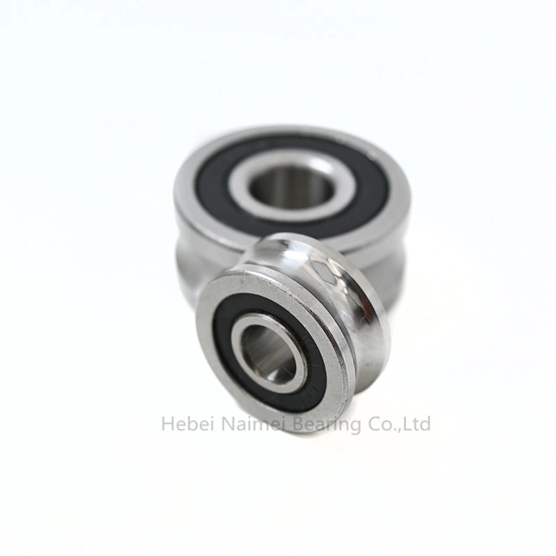 8mm Smooth Linear Shaft Rod Guide Rail U Groove Track Roller Bearing Lfr50/8-8 Lfr50/8-8kdd Lfr50/8-8npp