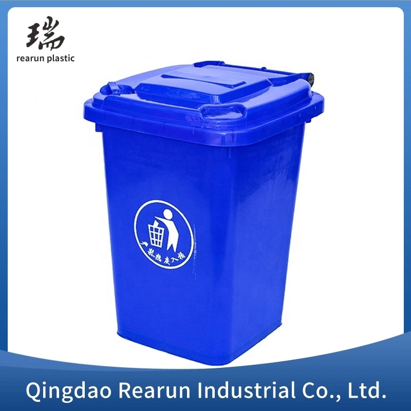 Wholesale/Supplier 60L Plastic Public Rubbish Garbage Storage Can Trash Bin for USA