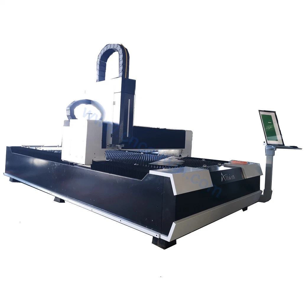 2000W Edelstahl Laser-Schneidemaschine / Raycus / max Faser Laser-Schneidemaschine Für Platten