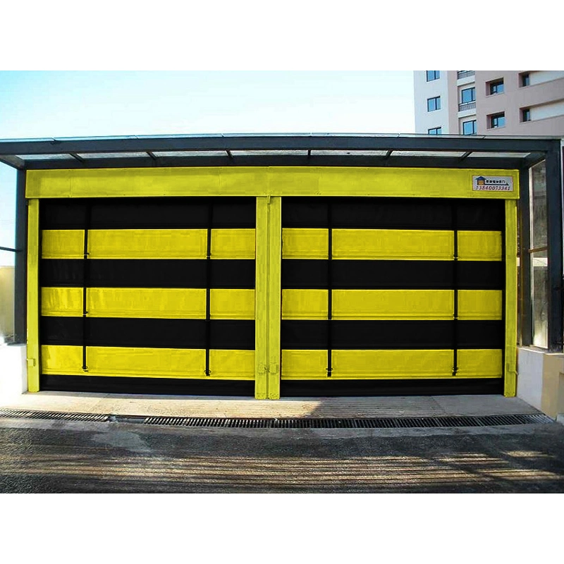 2022 High Speed Roller Shutter Door Intelligent Fast PVC Stacking Door Quality Rapid Foldable Door Factory Sale Best Price