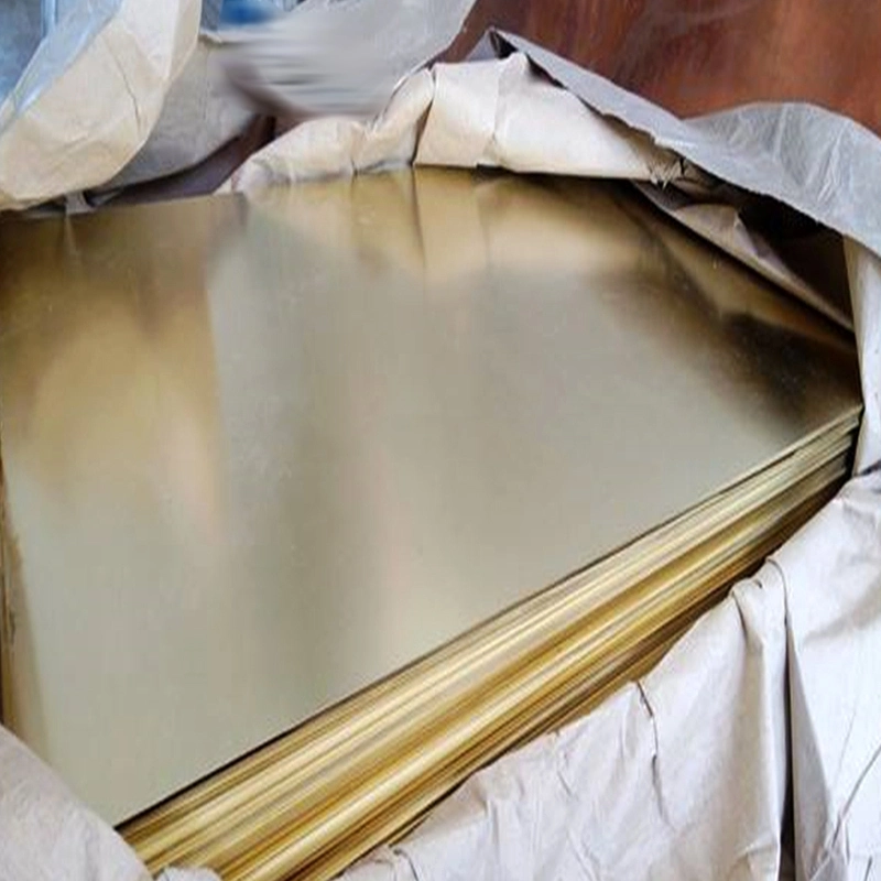 Warehouse Supply Brass Sheet Gold Color Copper Brass Plate Beryllium Copper Alloy Copper Wholesale/Supplier