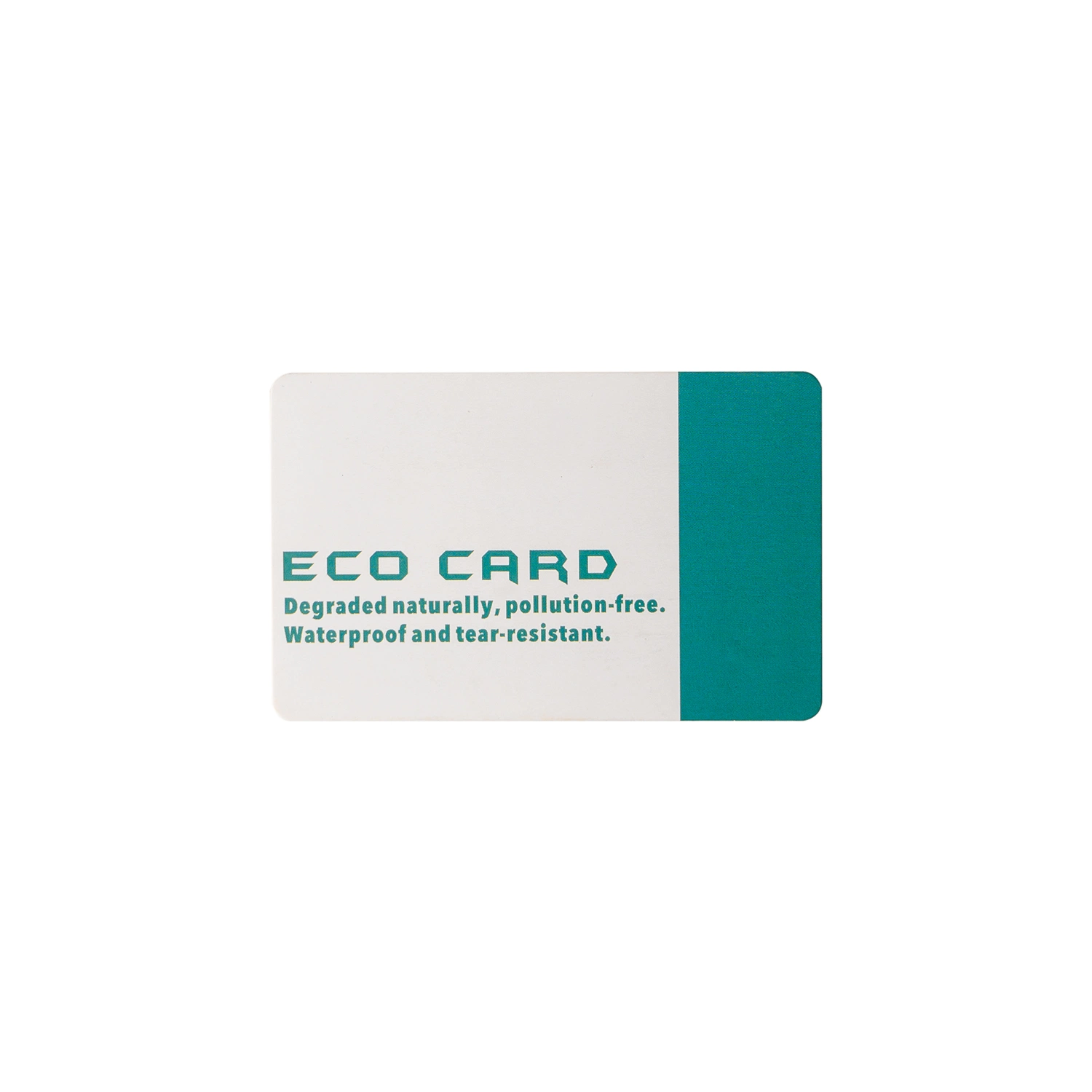 OEM Anti-Träne wasserdichte Materialien RFID Chip Eco Friendly Bio Paper Wie PVC Smart Card