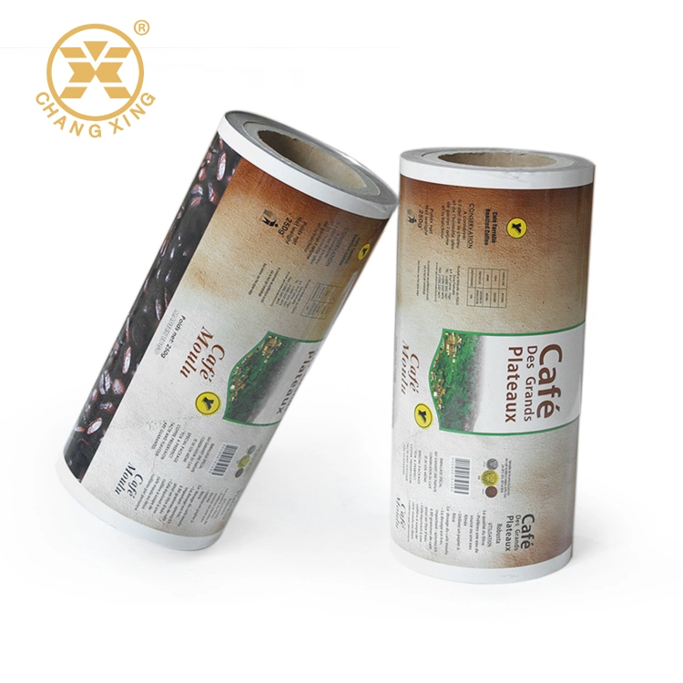 Los envases de grado alimentario Multi-Ply Rollstock Film de PVC personalizadas de papel de aluminio laminado de envasado de alimentos rollos de película de cine de la medicina&amp;Soft