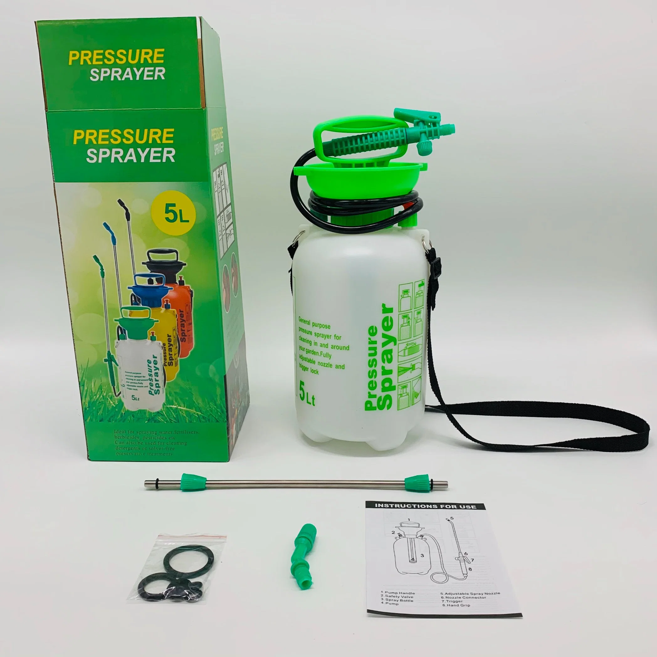 Hot Sell 5L Knapsack Sprayer Parts and Functions