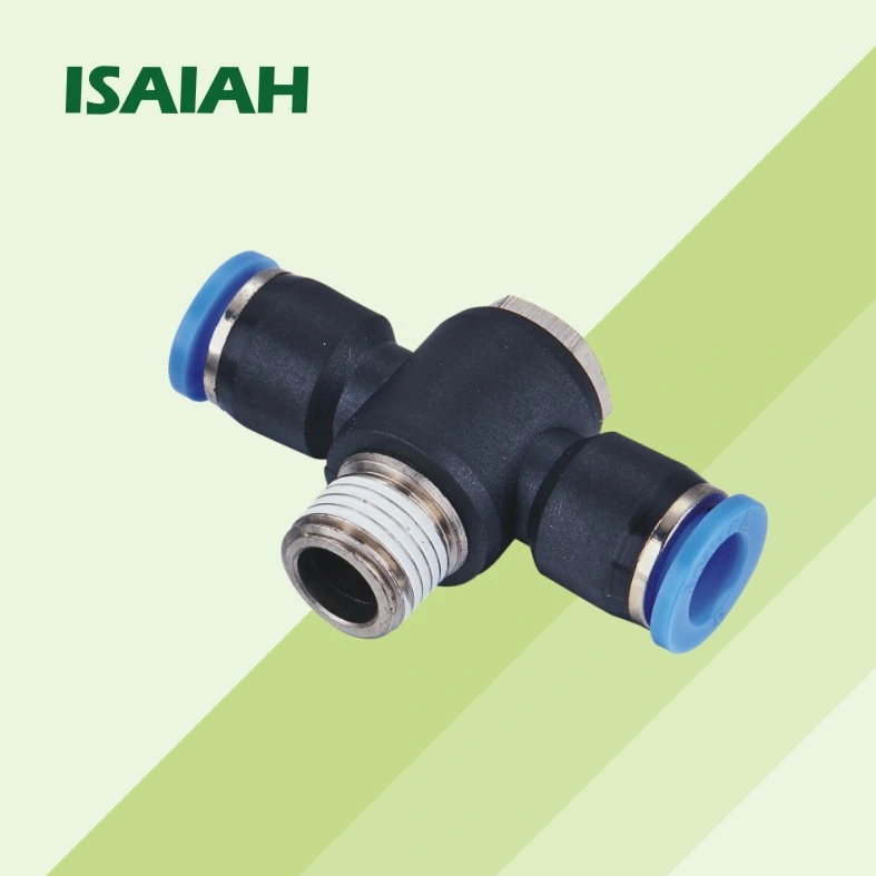 Quick Tee Thread Pipe Fitting Ningbo Manufacturer Tube Fittings for PU Hose