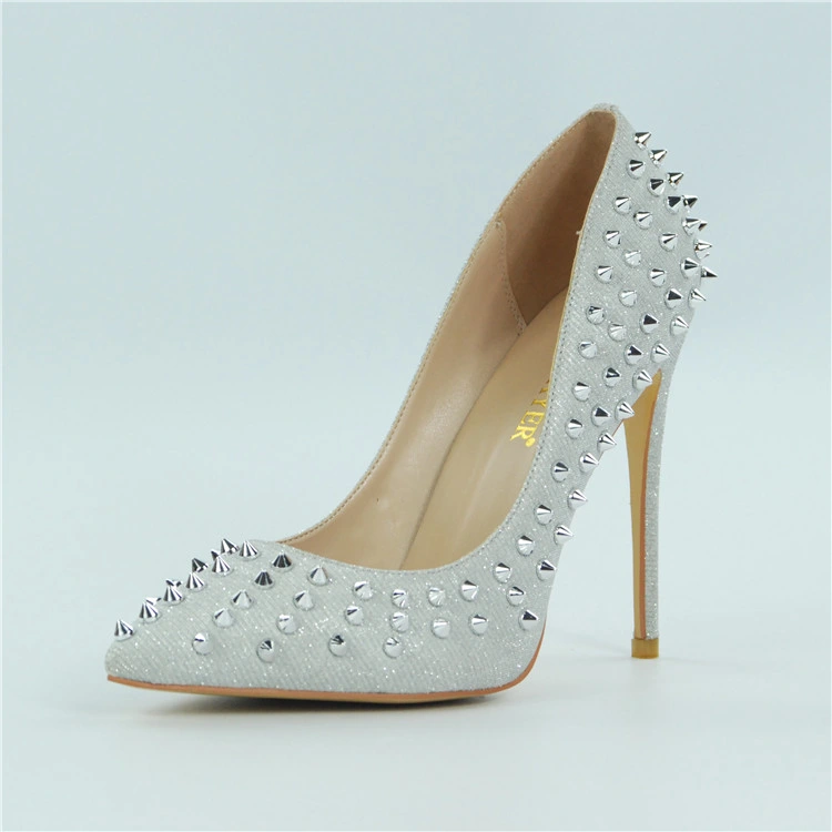 Silver Evening Shoes for Women