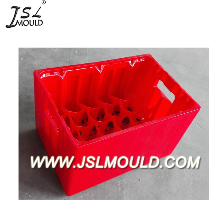 Stacking Plastic Beer Milk Glass Wine Bottle Crate Mold