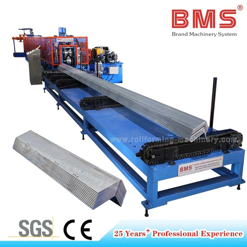 5mm Europe Type Hot L Angle Purlin Roll Forming Machine with Auto Stacker