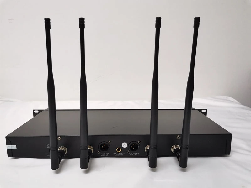 High quality/High cost performance UHF Wireless Microphone Factory with Antennas