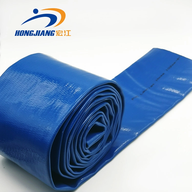 Flexible Environmental Water Discharge PVC Sunny Hose 10 12inch 16inch 18 20inch PVC Layflat Hose for Irrigation Swimming Pool