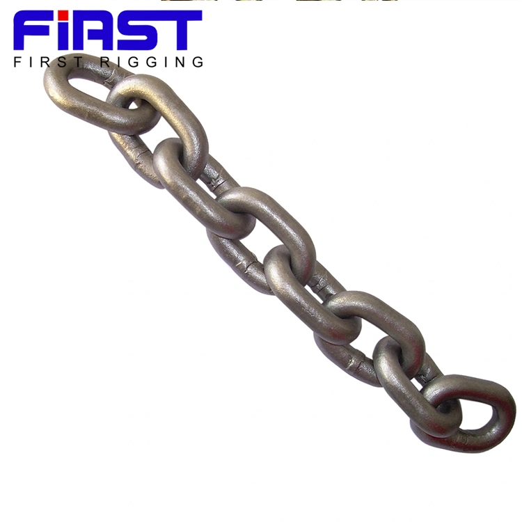 G80 High Tensile Alloy Steel Customized Stud Link Chain for Ocean Heavy Industry