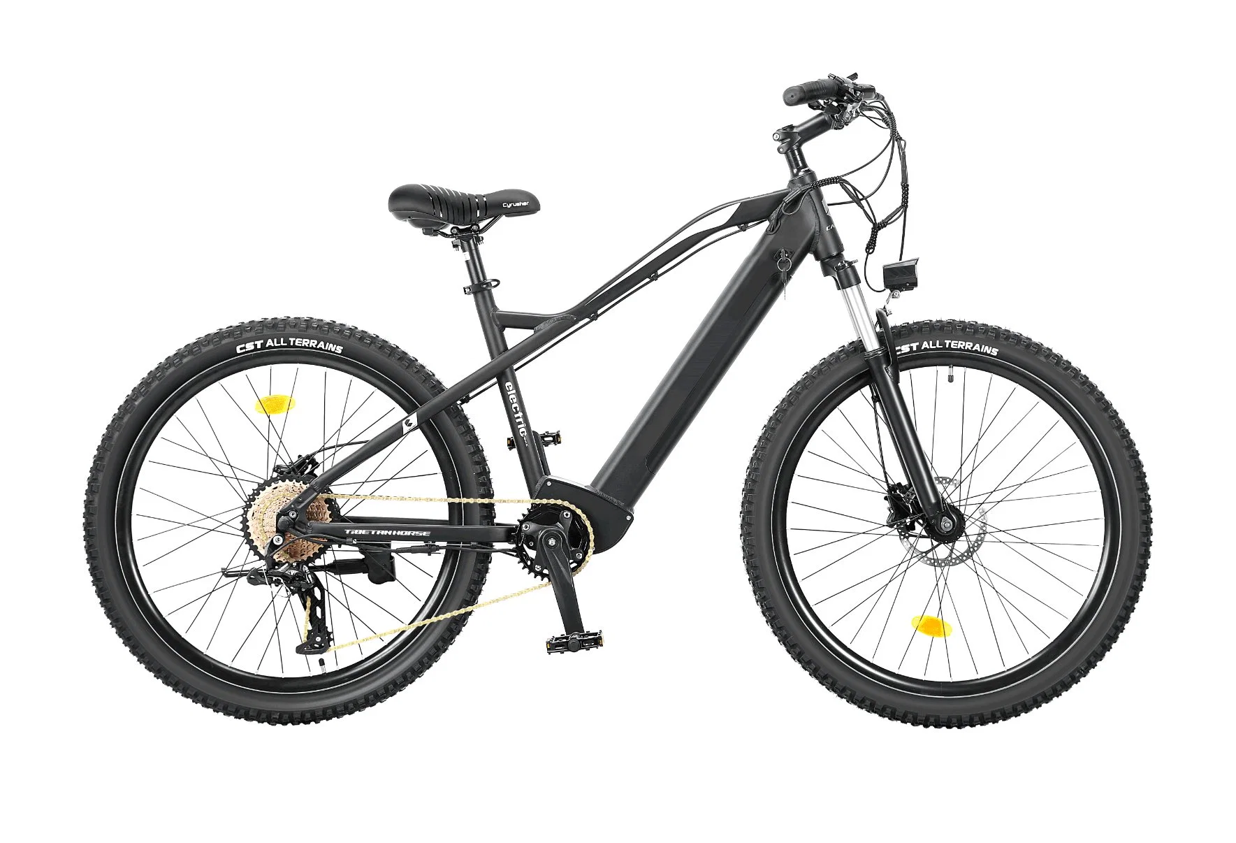 Bicicleta elétrica para homem de 36 V e 27.5 polegadas, sem gordura elétrica E-bike da cidade