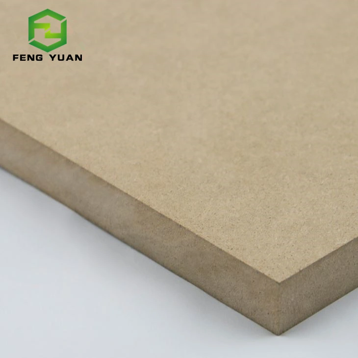 Precio mayorista 3mm 5mm 9mm 12mm 15mm 18mm bruto grueso Panel MDF plano