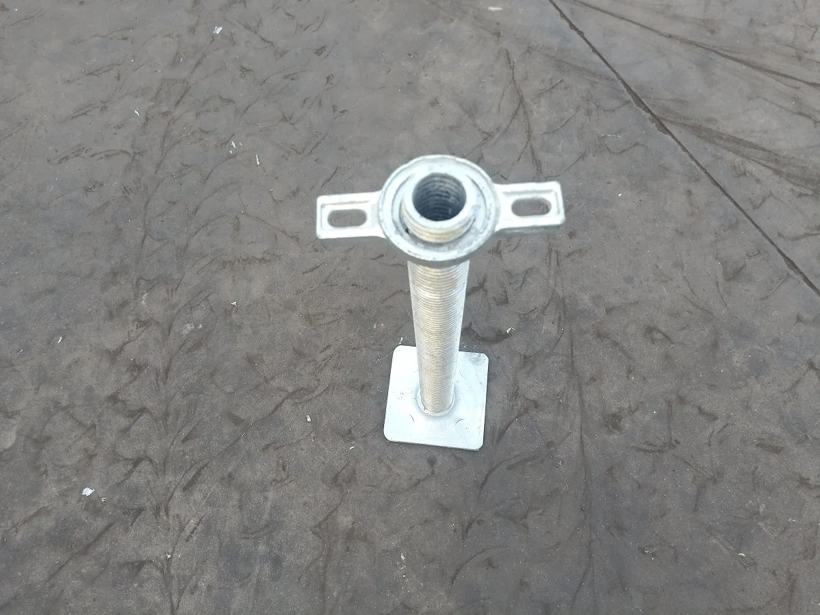 High Quality Scaffolding Adjustable Solid Screw Jack Base