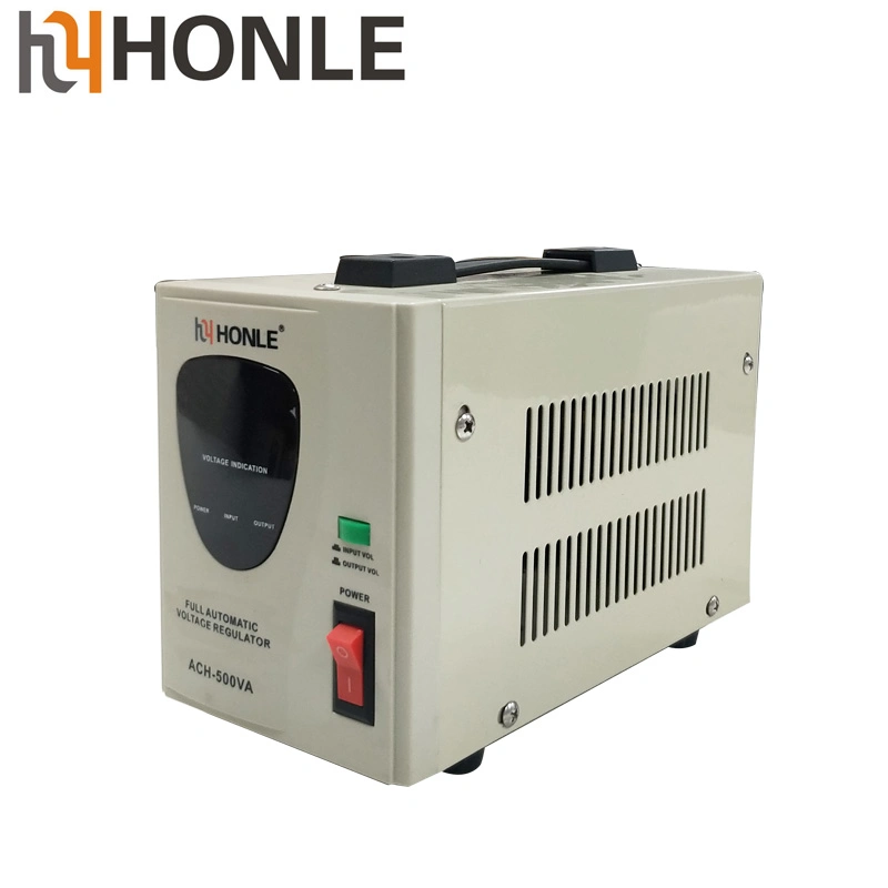 Honle Single-Phase Personal Used Digital Ach Relay Type Voltage Regulator/Stabilizer (AVR)