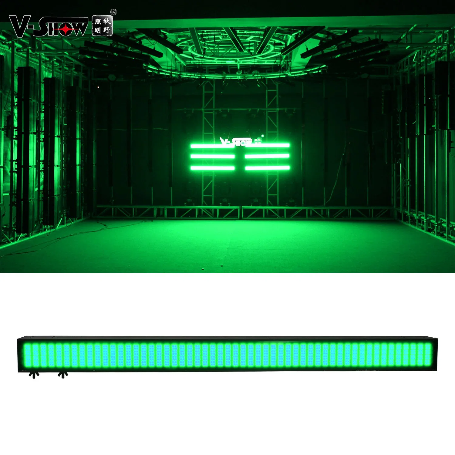 V-Show LED الرقص الأرضية مصباح LED Strobe LED المرحلة