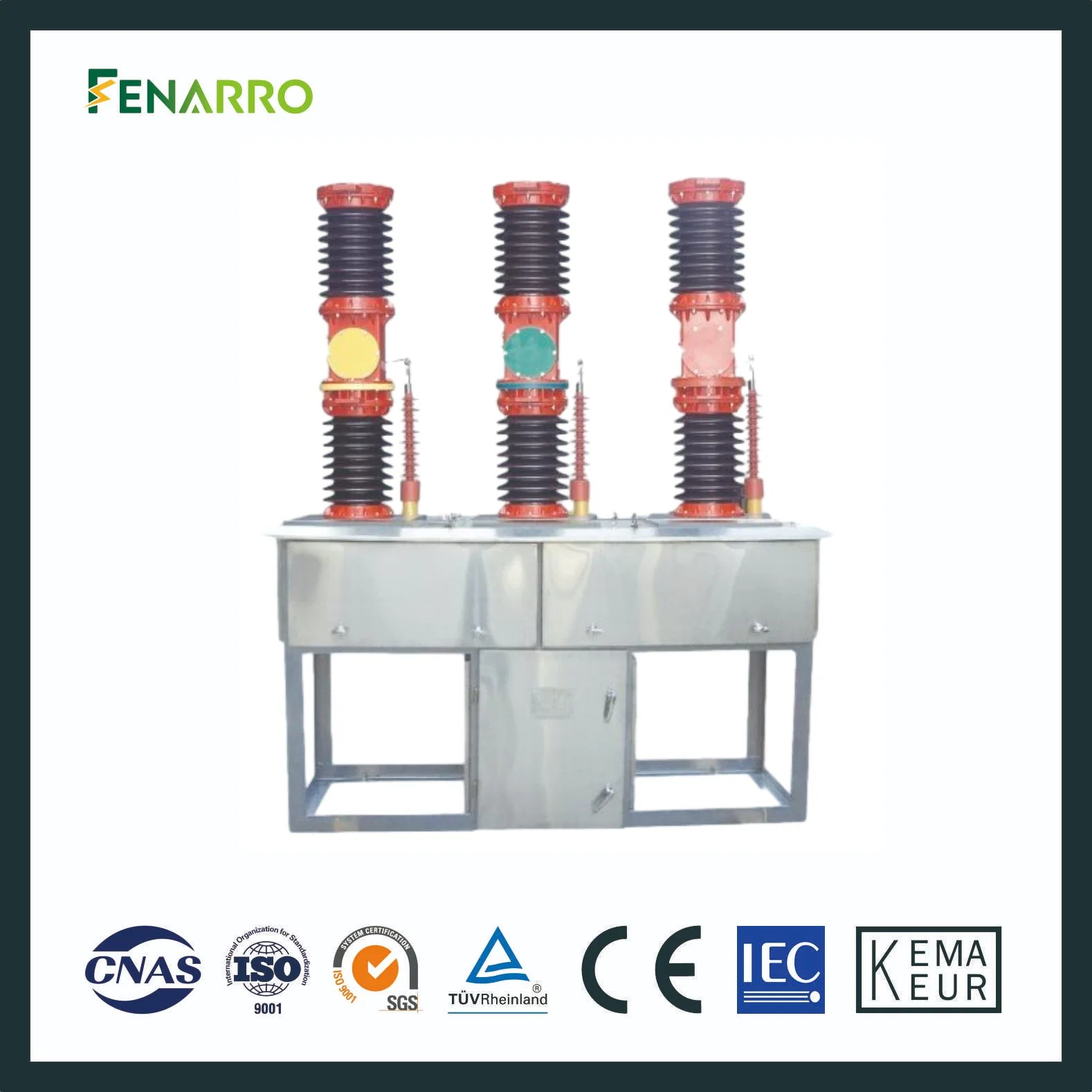 Fenarro Frzw7 Series Outdoor Vacuum Circuit Breaker High Voltage Auto Recloser