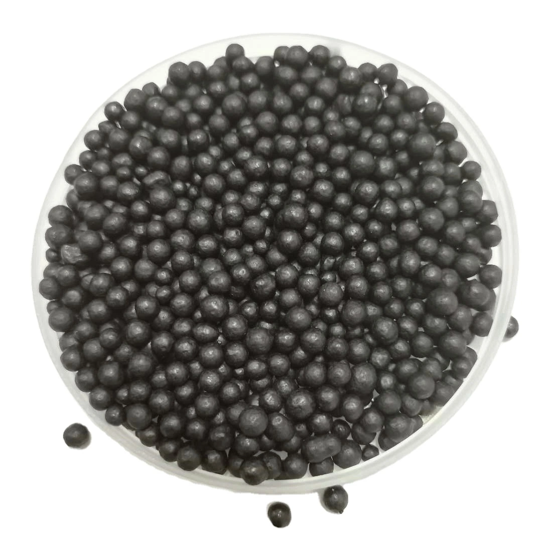 Black Granular Organic Fertilizer with NPK 13-3-3 Amino Acid Ball Humic