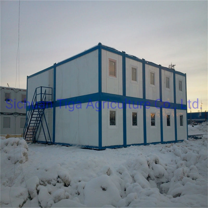 Prefab Living Office Detachable Modular Home Prefabricated Flat Pack Container House Worker Camp