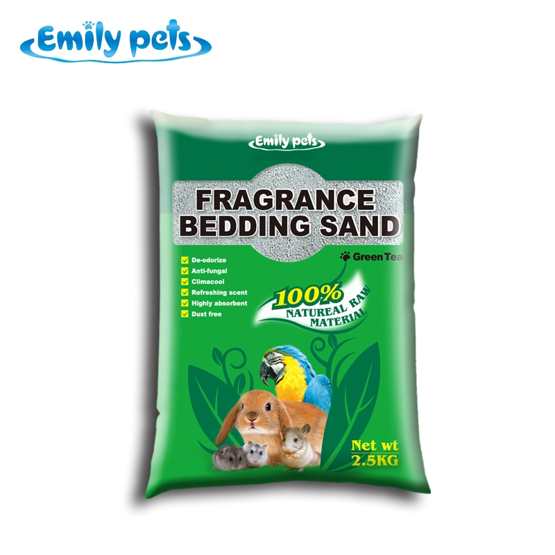 Alimentação de animais de estimação Emily Clumping Bentonite Natural Cat Areia Produtos animais de estimação Venda Quente