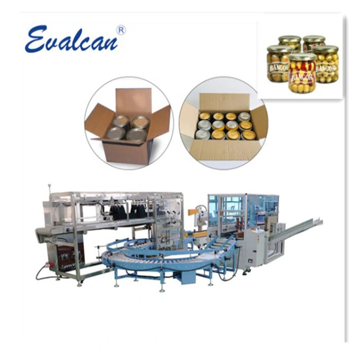 Direct Sale Tins Carton Packing Machine for Barrel Ice Cream Bottle Beverage