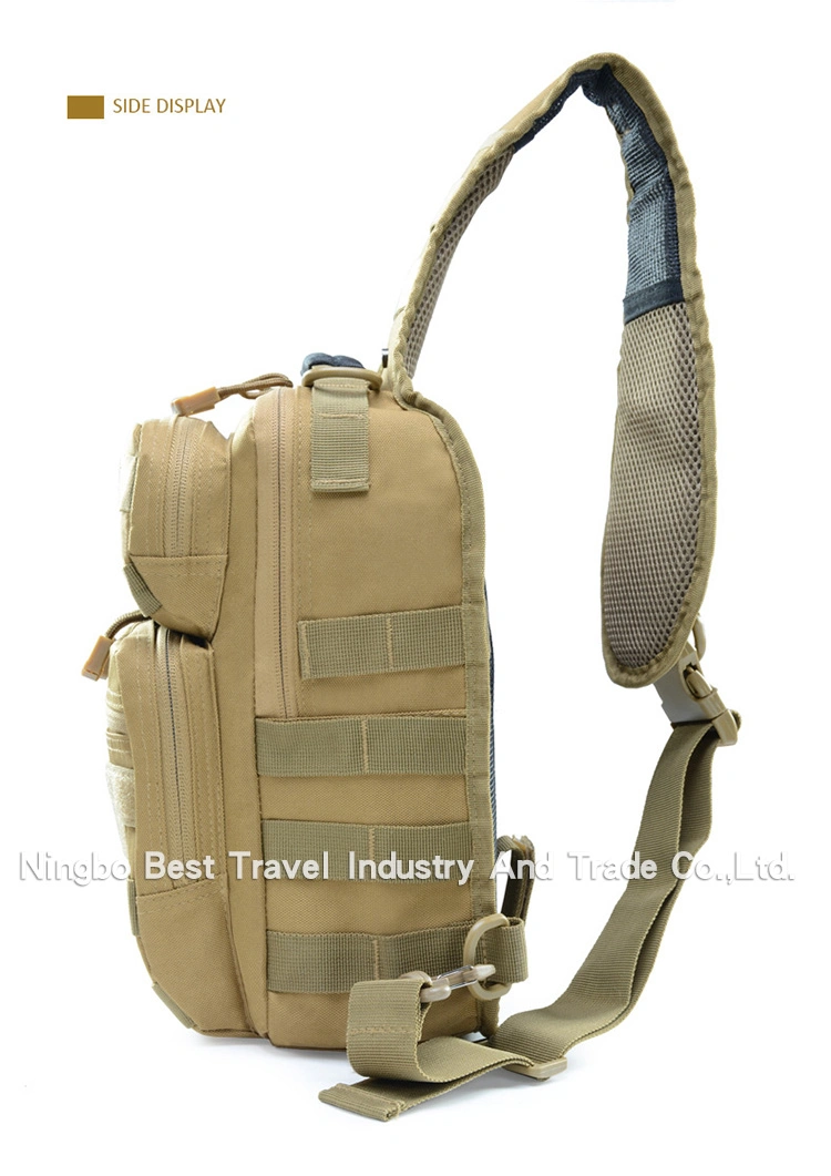 Tactical Camouflage Hunting One Shoulder Backpack Leisure Satchel Outdoor Hiking Riding Chest Single Shoulder Crossbody First Aid Bag