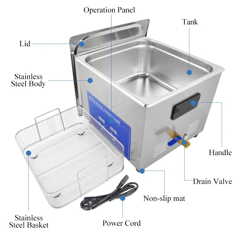 Tête d'impression industrielle à ultrasons pour ci de 22 litres Outils d'enregistrement en vinyle Nettoyant