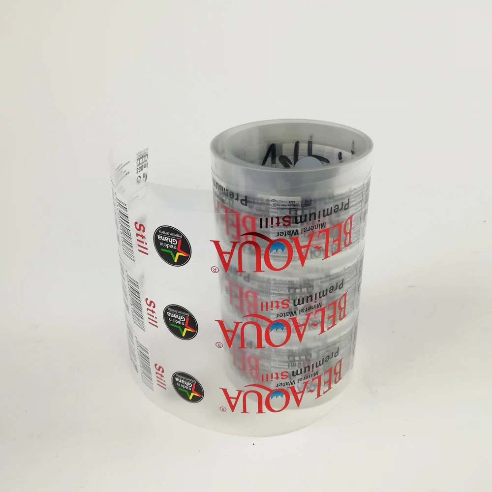 Custom Printed Labels Adhesive Vinyn Stickers PVC PE PP Transparent Sticker Printing