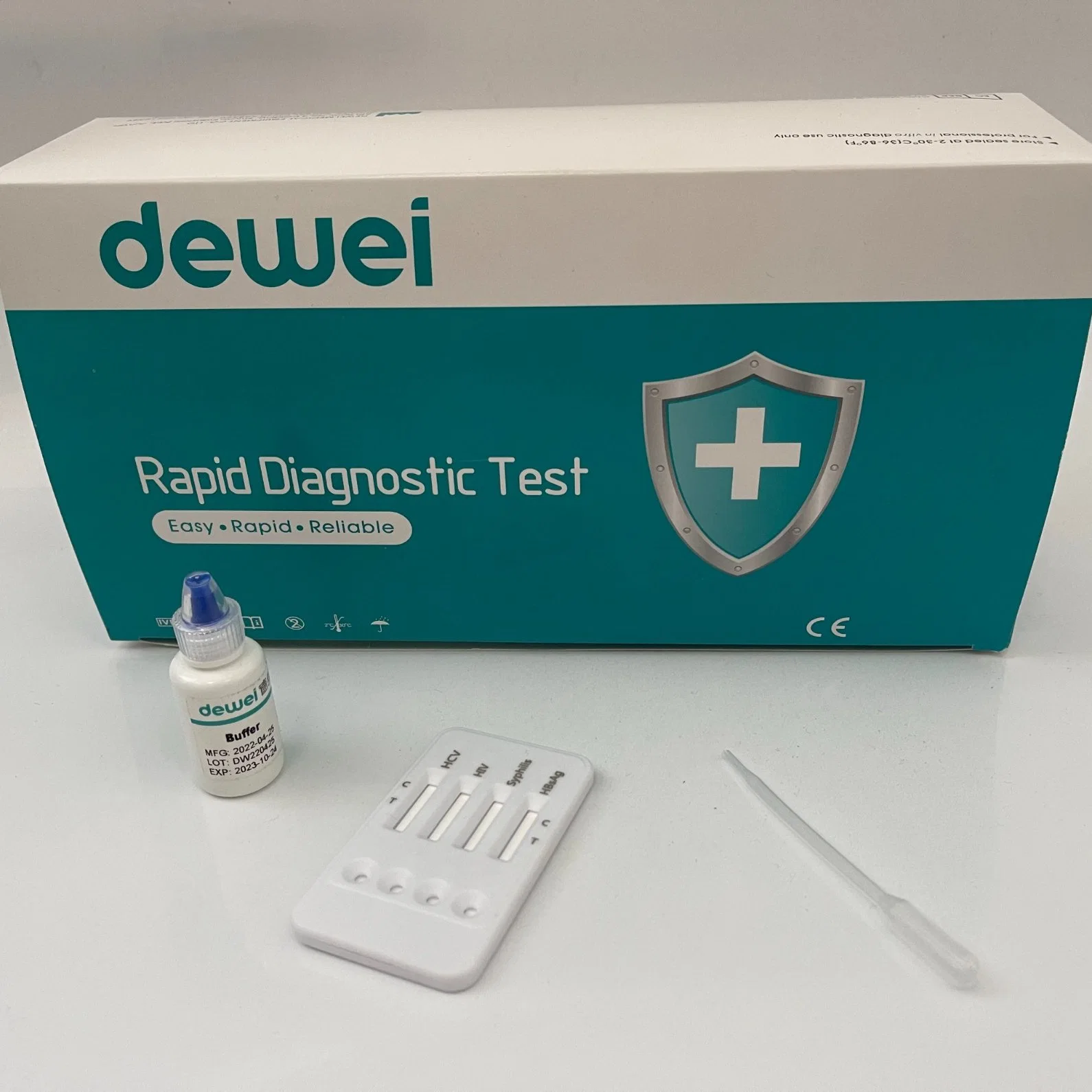 Screen Test of Hbsag, HCV and HIV 1/2 Combo Rapid Test Device