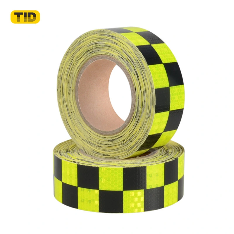 Reflective Tapes Wholesale Stickers with Square Grid Checker Pattern