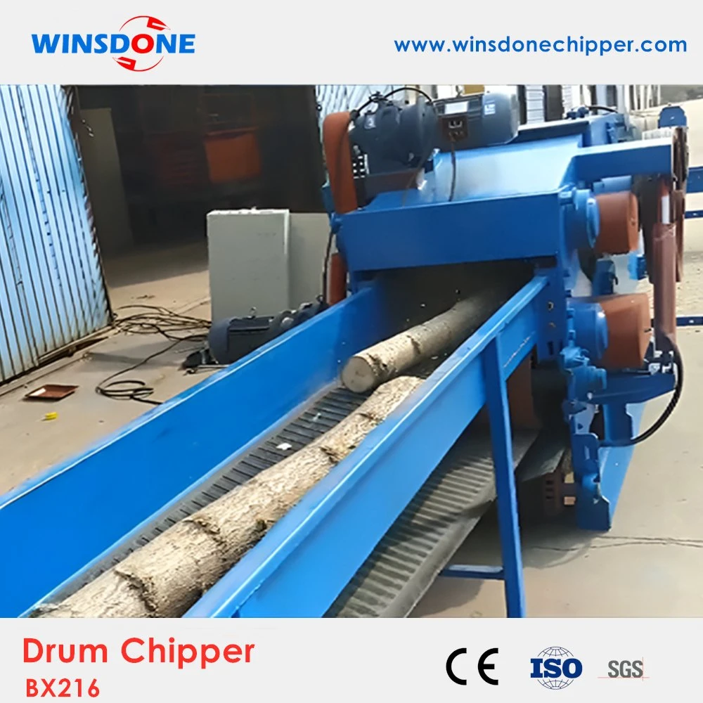 55kw Bx216 Wooden Pallet Chipping Machine Manufacture Factory