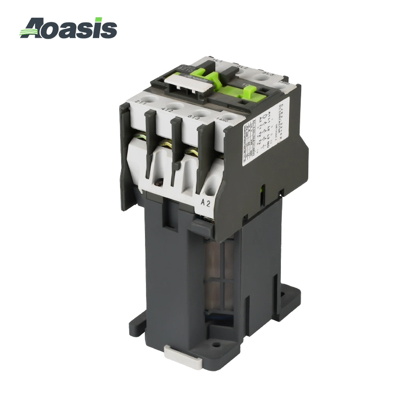 Aoasis Cjx2-32Z DC Contactor LC1 من النوع 32A AC3 GB14048.4 Electric ملامس ثلاثي الأقطاب