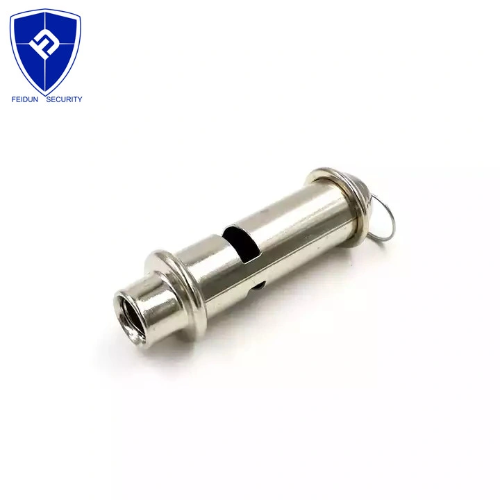 Outset Two-Tone Siren Outdoor Survival Brass Whistle