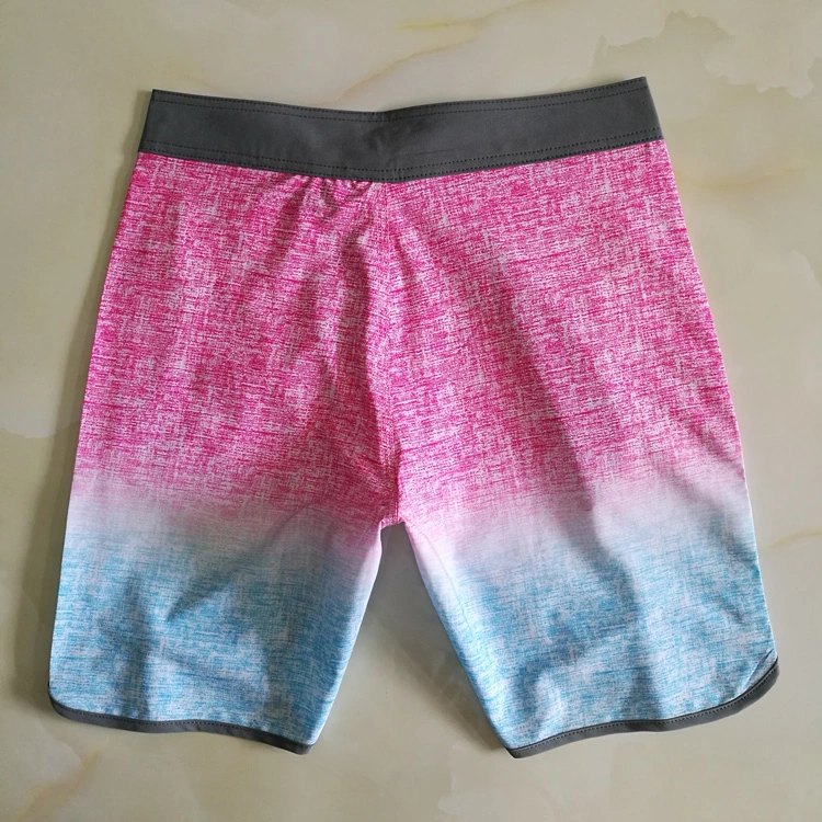 Оптовые мужские полиэстеровые цвета Саблимационные пляжные шорты Пляжные цапфы
