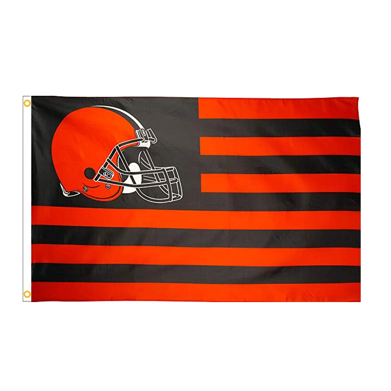 Dallas Cowboys NFL Banderas 3x5 pies Wholesale/Supplier Cleveland Browns precio de fábrica banderas Bandera de poliéster personalizadas