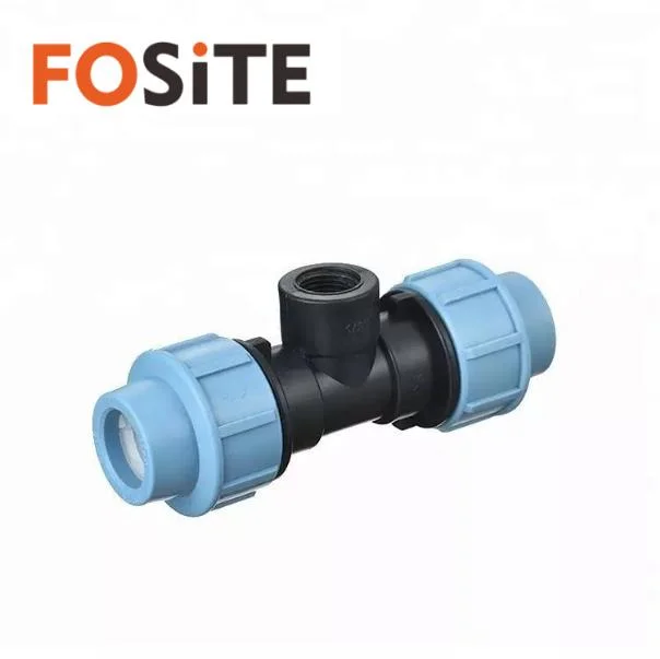 Pn16 Coupling PP Clamp Saddle HDPE Pipe Fitting Ball Valves PP Compression Fittings