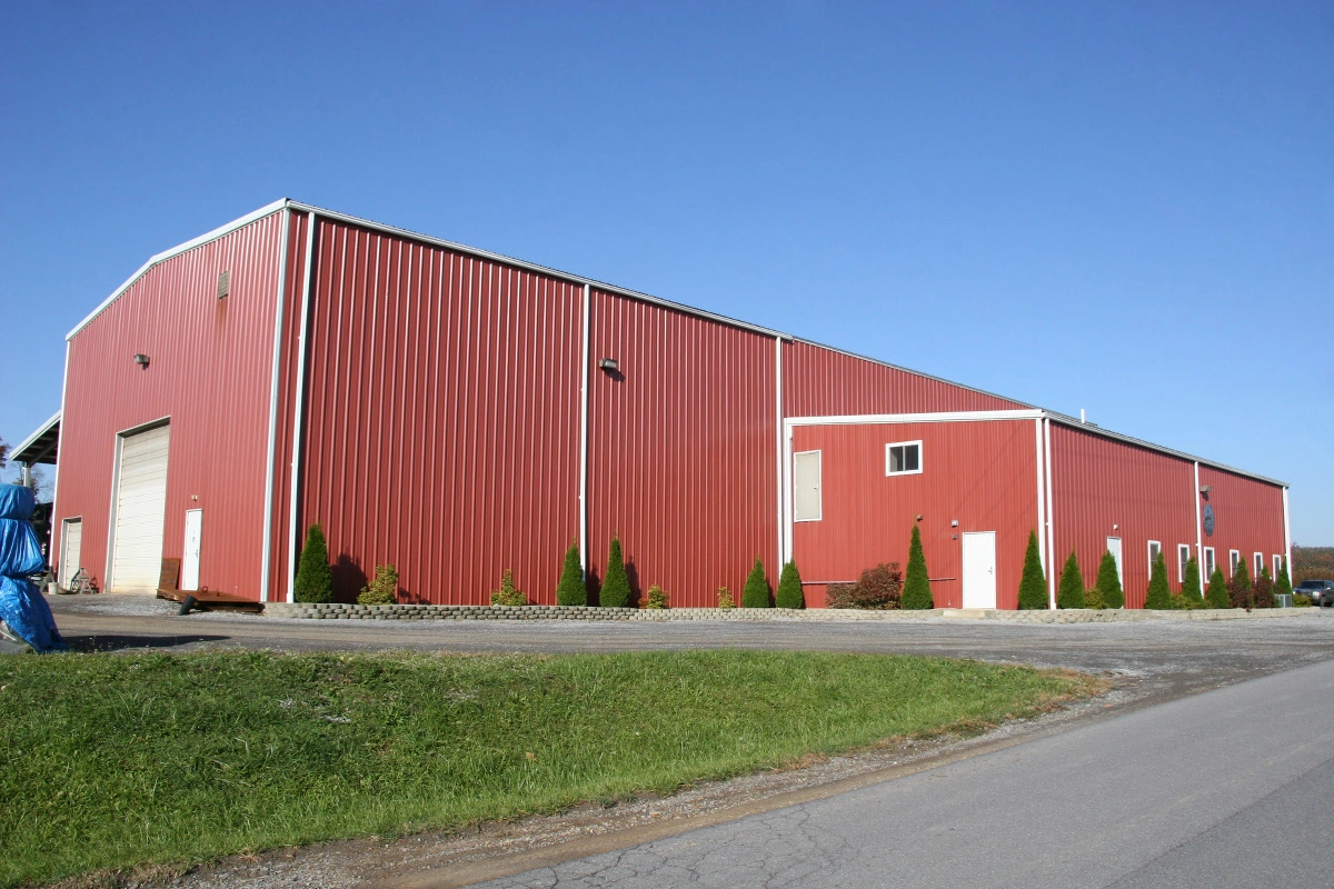 Agrícola Casa de Granja Metal Barn aislamiento estructura de acero estructura de enmarcado Construcción Edificios