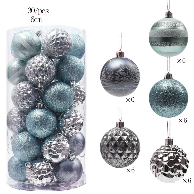 Outdoor Large Ornamenty Black Giant 3D Tree Gold Earrings Red Blue Disco for Decoration Christmas Ball