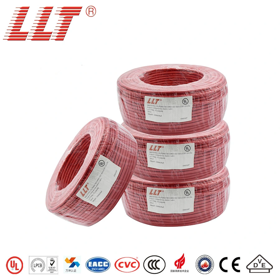 UL Approve Flpr Fire Alarm Cable Flame Retardant Wire for Nigeria Hotel Airport Fire Alarm System