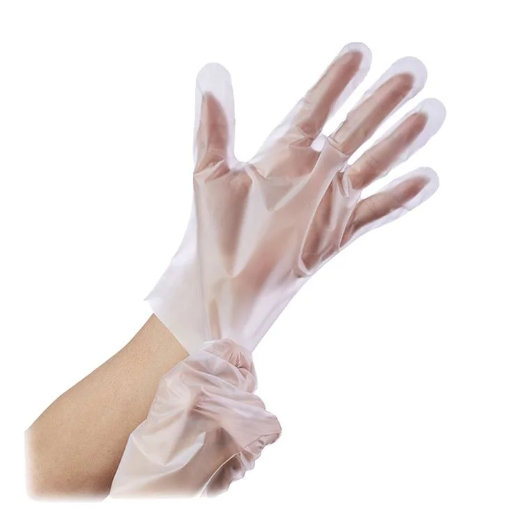 Disposable Polyethylene Glove Medical Food Grade Plastics PE Gloves