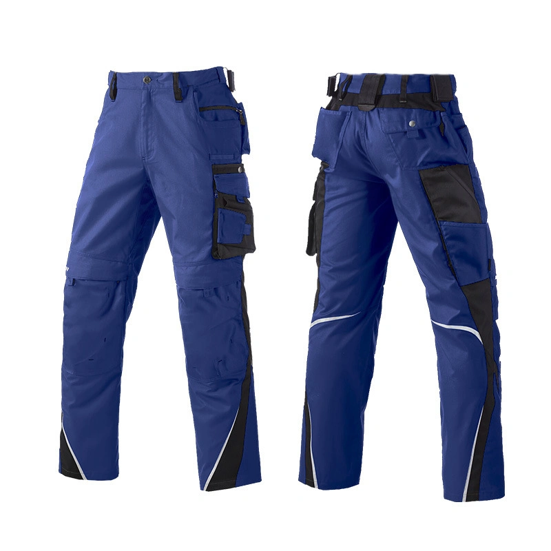 Logótipo personalizado Cheap Branded Men seis Pocket Black casual Safety Calças de trabalho táctico cargo para homem Trousers Atacado