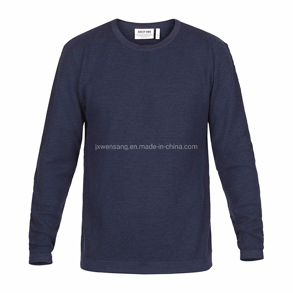 Merino Clothes Men&prime; S Pullover 100% Australian Natural Merino Wool Crew Neck Sweater
