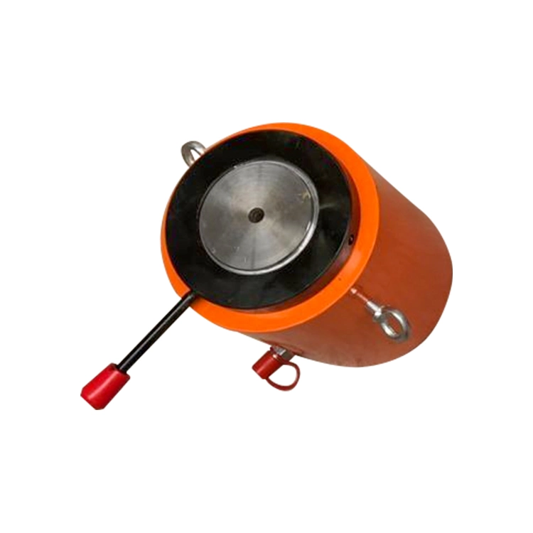 Single Acting Steel Lock Nut Cylinder Hydraulic Jack with High quality/High cost performance 