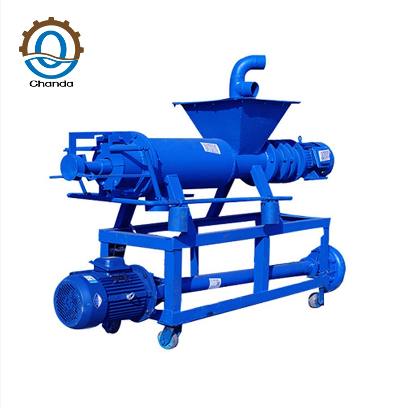 Manure Dewatering Equipment Slanting Sieve Type Solid Liquid Dry and Wet Separator